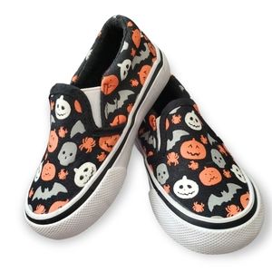 SOLD Tommy Bahama Glow In The Dark Halloween Print Slip Ons | Toddler Size 6